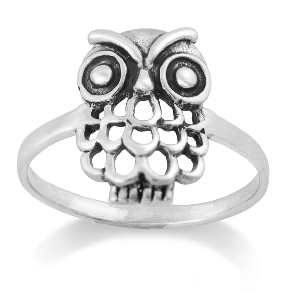 R-2036 Owl Ring