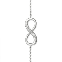 BZ-7005 Infinity Symbol Cubic Zirconia Bracelet | Teeda