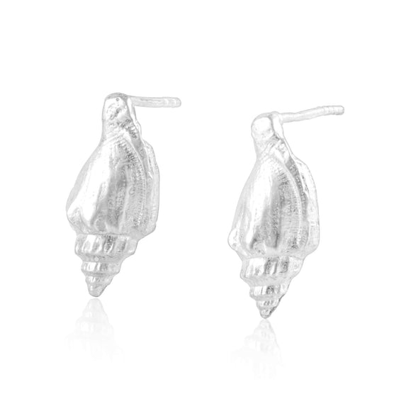 E-2172 Tulip Shell Post Earrings