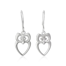 E-7000 Owl French Wire Earrings | Teeda