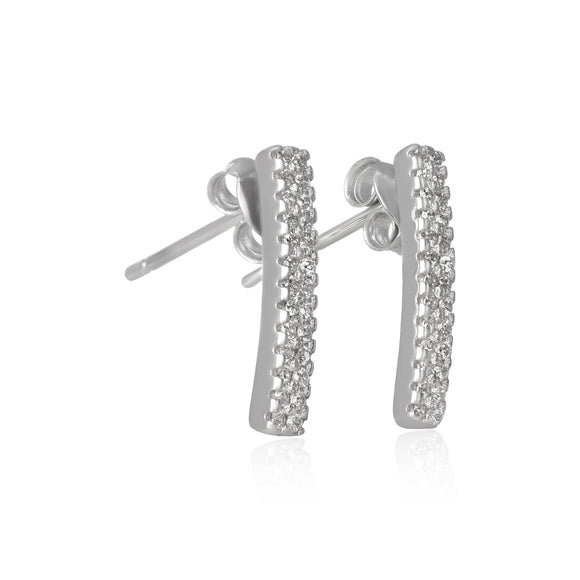EZ-7029 Cubic Zirconia Earrings | Teeda