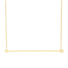 N-7010 Horizontal Bar Charm and Necklace Set | Teeda