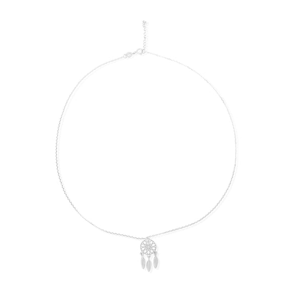 N-7013 Dream Catcher Charm and Necklace Set