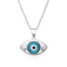 N-7015 Evil Eye Pendant and Necklace Set | Teeda