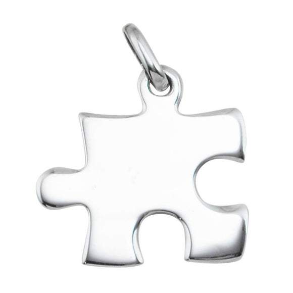 P-1120 Puzzle Piece Charm | Teeda