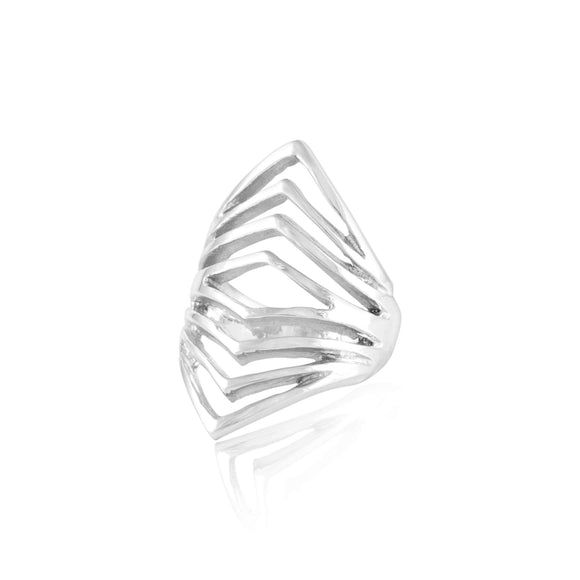 R-1002 Silver Ring | Teeda