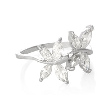 RZ-7041 Twin Marquise Butterfly Ring | Teeda