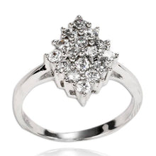 RZ-7043 Marquise-Shaped Cluster Ring | Teeda