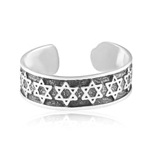 TR-3037 Star of David Jewish Symbol Toe Ring | Teeda