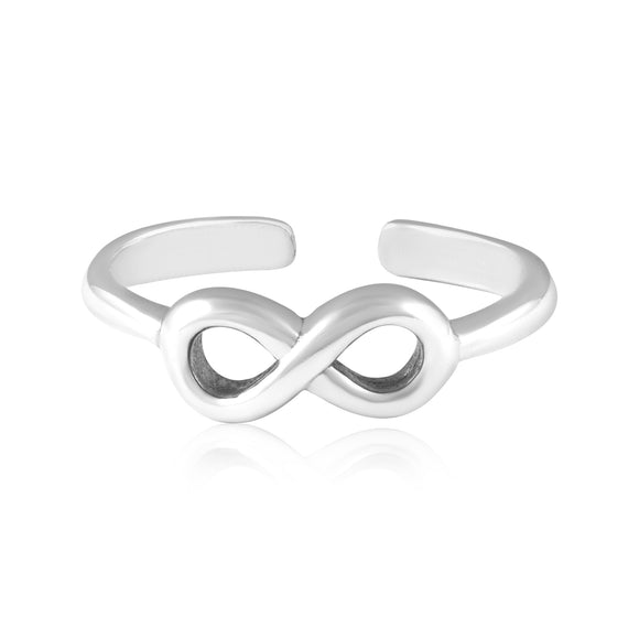TR-3049 Infinity Toe Ring | Teeda